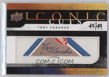 2008 Upper Deck - Iconic Cuts #UD-IC_TOCA - Tony Canadeo /49