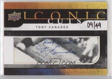 2008 Upper Deck - Iconic Cuts #UD-IC_TOCA - Tony Canadeo /49
