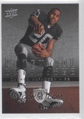 2008 Upper Deck - Potential Unlimited #PU11 - Darren McFadden