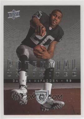 2008 Upper Deck - Potential Unlimited #PU11 - Darren McFadden