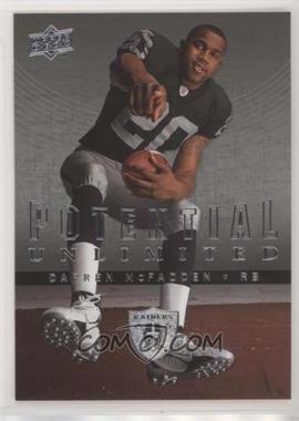 2008 Upper Deck - Potential Unlimited #PU11 - Darren McFadden