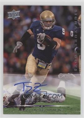 2008 Upper Deck - Signature Shots #SS54 - Tom Zbikowski