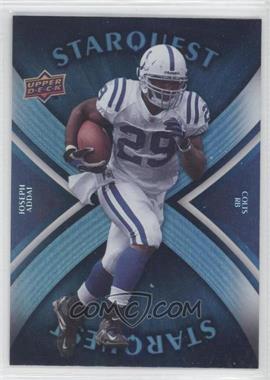 2008 Upper Deck - Starquest - Rainbow Blue #SQ17 - Joseph Addai