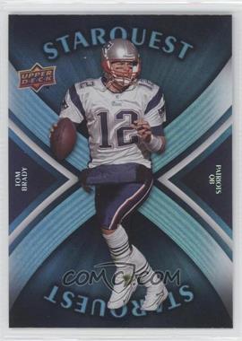 2008 Upper Deck - Starquest - Rainbow Blue #SQ29 - Tom Brady