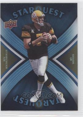 2008 Upper Deck - Starquest - Rainbow Blue #SQ4 - Ben Roethlisberger