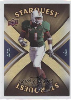 2008 Upper Deck - Starquest - Rainbow Gold #SQ18 - Kenny Phillips