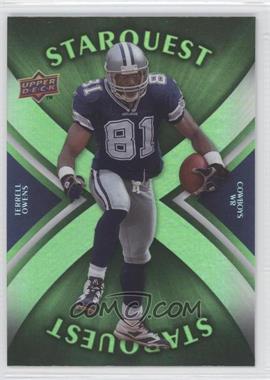 2008 Upper Deck - Starquest - Rainbow Green #SQ28 - Terrell Owens