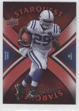 2008 Upper Deck - Starquest - Rainbow Red #SQ17 - Joseph Addai