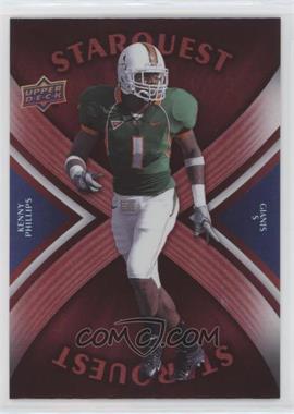 2008 Upper Deck - Starquest - Rainbow Red #SQ18 - Kenny Phillips