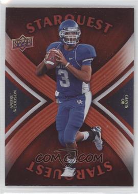 2008 Upper Deck - Starquest - Rainbow Red #SQ2 - Andre' Woodson