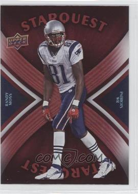 2008 Upper Deck - Starquest - Rainbow Red #SQ26 - Randy Moss