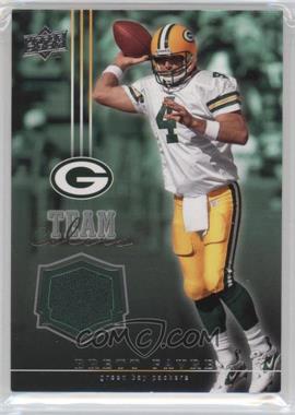 2008 Upper Deck - Team Colors Memorabilia #TC-BF - Brett Favre