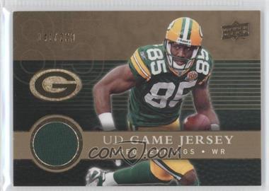 2008 Upper Deck - UD Game Jersey - Gold #UDGJ-GJ - Greg Jennings /200