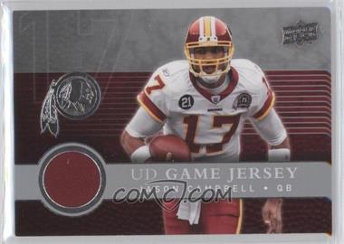 2008 Upper Deck - UD Game Jersey #UDGJ-JC - Jason Campbell