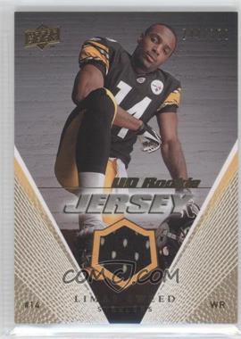 2008 Upper Deck - UD Rookie Jersey - Gold #UDRJ-LS - Limas Sweed /350