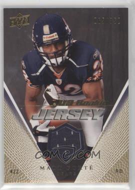 2008 Upper Deck - UD Rookie Jersey - Gold #UDRJ-MF - Matt Forte /350