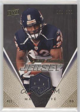 2008 Upper Deck - UD Rookie Jersey - Gold #UDRJ-MF - Matt Forte /350