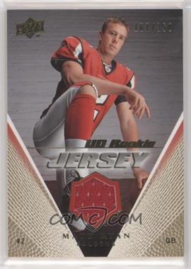 2008 Upper Deck - UD Rookie Jersey - Gold #UDRJ-MR - Matt Ryan /350