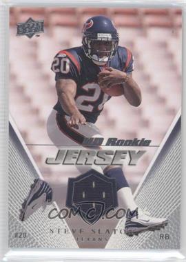 2008 Upper Deck - UD Rookie Jersey #UDRJ-SS - Steve Slaton