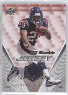 2008 Upper Deck - UD Rookie Jersey #UDRJ-SS - Steve Slaton