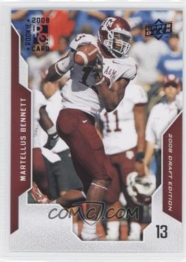 2008 Upper Deck Draft Edition - [Base] - Black Exclusives #67 - Martellus Bennett