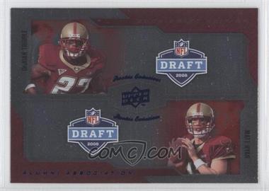 2008 Upper Deck Draft Edition - [Base] - Blue Exclusives #203 - Alumni Association - DeJuan Tribble, Matt Ryan