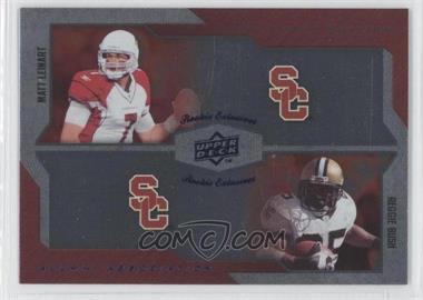 2008 Upper Deck Draft Edition - [Base] - Blue Exclusives #210 - Alumni Association - Matt Leinart, Reggie Bush