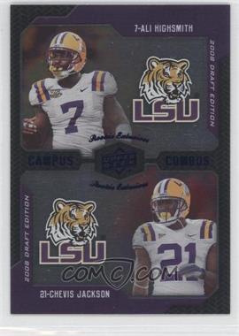 2008 Upper Deck Draft Edition - [Base] - Blue Exclusives #231 - Campus Combos - Ali Highsmith, Chevis Jackson