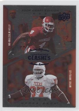 2008 Upper Deck Draft Edition - [Base] - Blue Exclusives #246 - Conference Clashes - Frank Okam, Malcolm Kelly