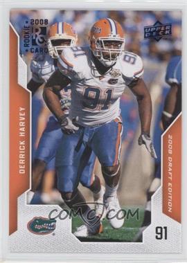 2008 Upper Deck Draft Edition - [Base] - Blue Exclusives #25 - Derrick Harvey