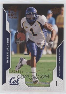 2008 Upper Deck Draft Edition - [Base] - Bronze Exclusives #26 - DeSean Jackson /175