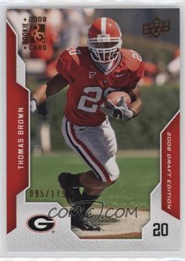 2008 Upper Deck Draft Edition - [Base] - Bronze Exclusives #95 - Thomas Brown /175