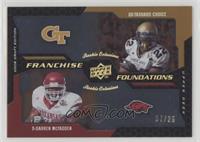 Franchise Foundations - Darren McFadden, Tashard Choice #/25