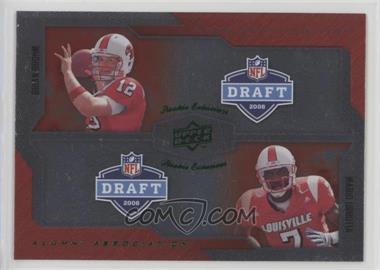 2008 Upper Deck Draft Edition - [Base] - Green Exclusives #201 - Alumni Association - Brian Brohm, Mario Urrutia