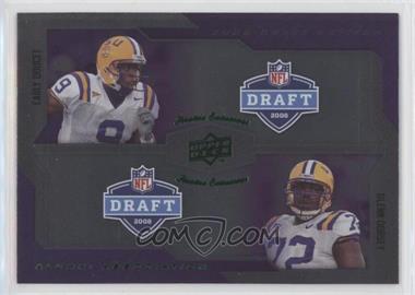 2008 Upper Deck Draft Edition - [Base] - Green Exclusives #204 - Alumni Association - Early Doucet, Glenn Dorsey