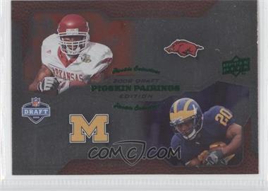 2008 Upper Deck Draft Edition - [Base] - Green Exclusives #214 - Pigskin Pairings - Darren McFadden, Mike Hart