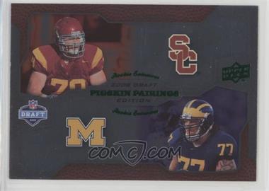 2008 Upper Deck Draft Edition - [Base] - Green Exclusives #218 - Pigskin Pairings - Sam Baker, Jake Long