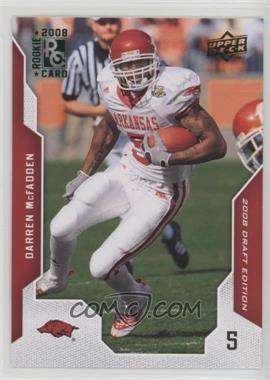 2008 Upper Deck Draft Edition - [Base] - Green Exclusives #22 - Darren McFadden