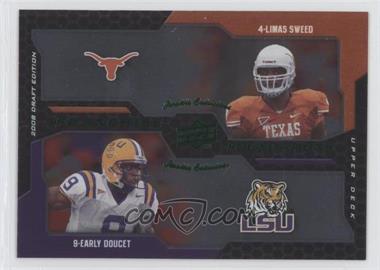 2008 Upper Deck Draft Edition - [Base] - Green Exclusives #229 - Franchise Foundations - Early Doucet, Limas Sweed