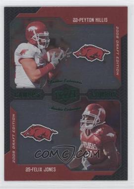 2008 Upper Deck Draft Edition - [Base] - Green Exclusives #238 - Campus Combos - Peyton Hillis, Felix Jones