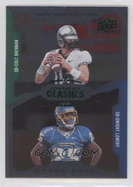 2008 Upper Deck Draft Edition - [Base] - Green Exclusives #241 - Conference Clashes - Colt Brennan, Dwight Lowery