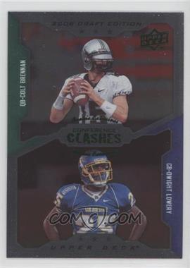 2008 Upper Deck Draft Edition - [Base] - Green Exclusives #241 - Conference Clashes - Colt Brennan, Dwight Lowery