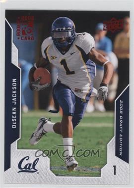 2008 Upper Deck Draft Edition - [Base] - Red Exclusives #26 - DeSean Jackson