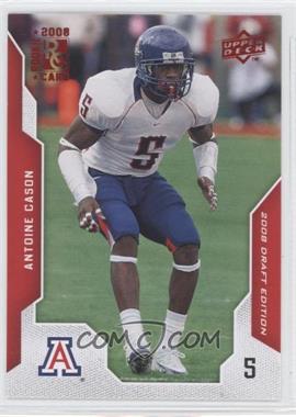 2008 Upper Deck Draft Edition - [Base] - Red Exclusives #6 - Antoine Cason