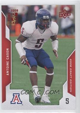 2008 Upper Deck Draft Edition - [Base] - Red Exclusives #6 - Antoine Cason