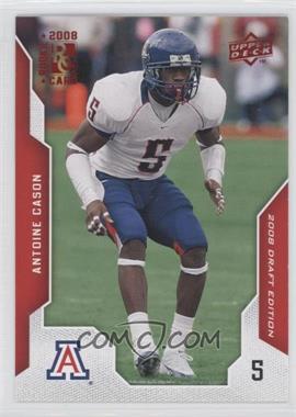 2008 Upper Deck Draft Edition - [Base] - Red Exclusives #6 - Antoine Cason