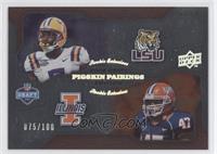 Pigskin Pairings - Ali Highsmith, J Leman #/100