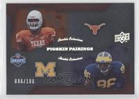 Pigskin Pairings - Limas Sweed, Mario manningham #/100