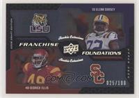 Franchise Foundations - Glenn Dorsey, Sedrick Ellis #/100