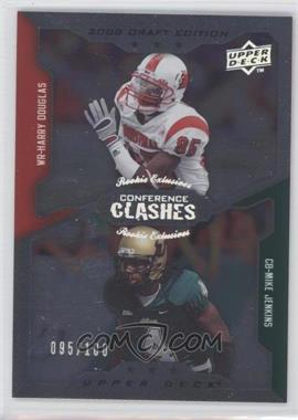 2008 Upper Deck Draft Edition - [Base] - Silver Exclusives #243 - Conference Clashes - Harry Douglas, Mike Jenkins /100